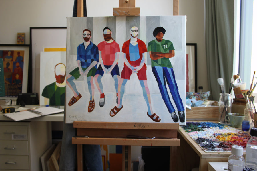 Painting Progress: Ruby Rushton