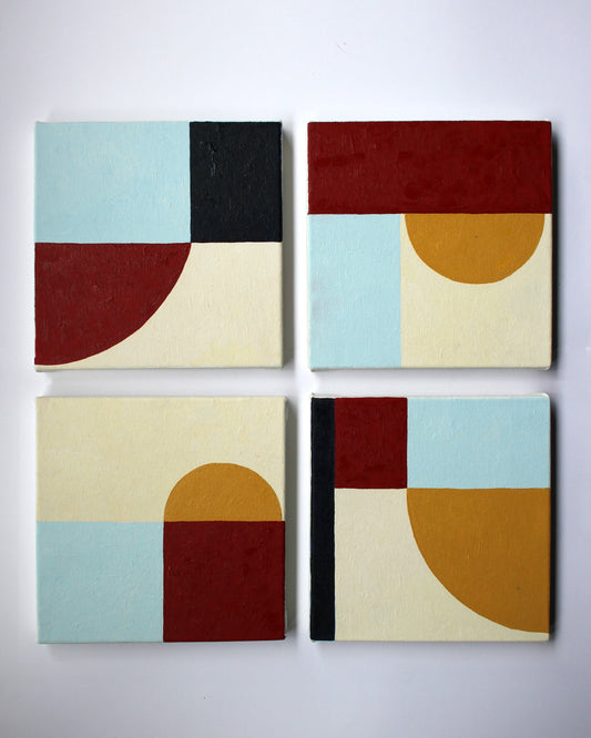 Set of 4 - No Words, Only Feelings, Part 1
